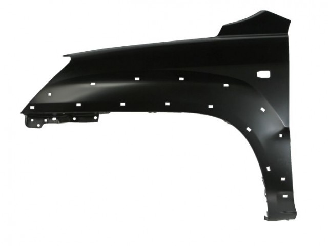 Kia Sportage 2004-2010 utángyártott új bal első sárvédő, oldalindexes, díszléces (EX)