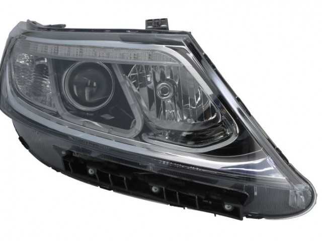 Kia Sorento 2012-2015 utángyártott új jobb első fényszóró H7/H7+LED (motoros) DEPO