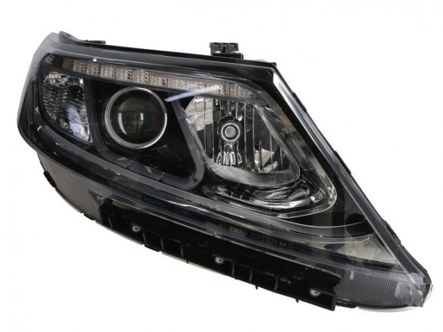 Kia Sorento 2013-2014 utángyártott új jobb első fényszóró XENON D3S/H7+LED (motoros) DEPO