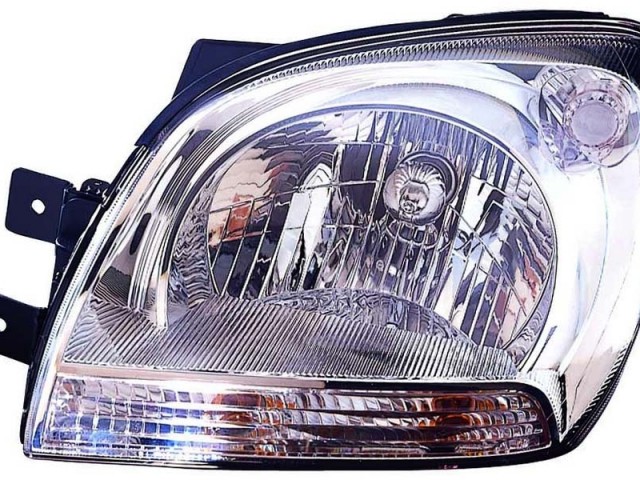Kia Sportage 2004-2008 utángyártott új bal első fényszóró H4 (motoros is) DEPO