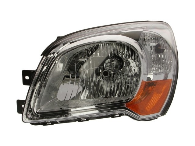 Kia Sportage 2009-2010 utángyártott új bal első fényszóró H4 (sárga vill.) DEPO
