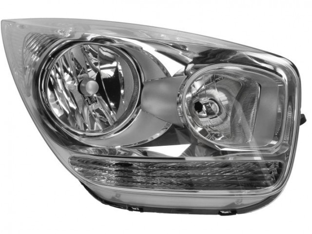 Kia Venga 2010-2019 utángyártott új jobb első fényszóró H7/H1 (motorral) TYC