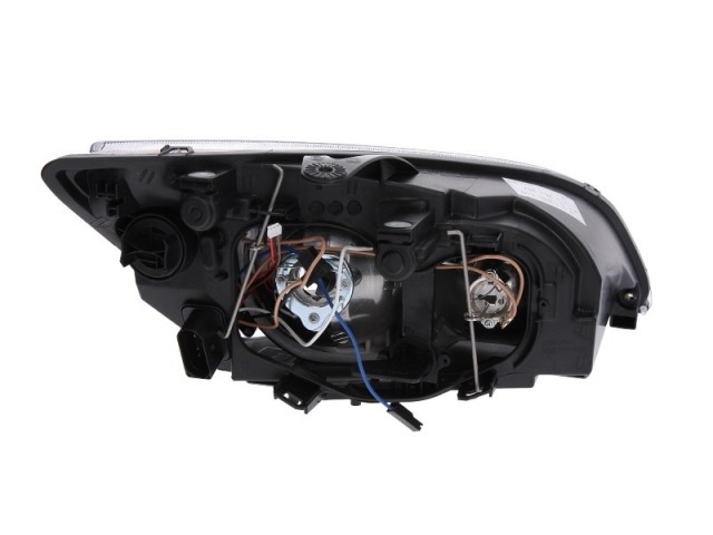 Ford Focus II. 2005-2007 utángyártott új bal első fényszóró H7/H1 (fekete házas) TYC