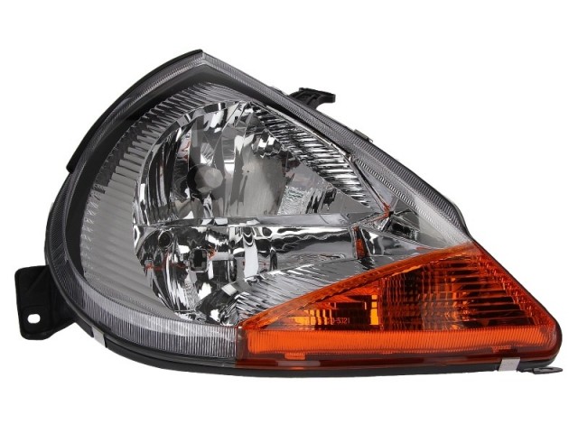 Ford Ka 1996-2008 utángyártott új jobb első fényszóró H7/H1 (motoros) TYC