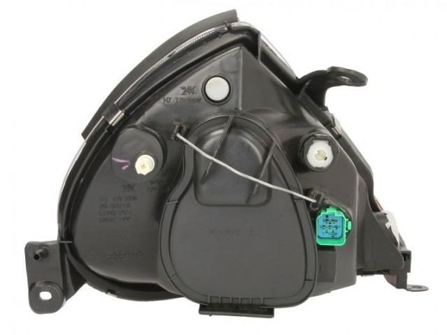 Ford Ka 1996-2008 utángyártott új bal első fényszóró H7/H1 (motoros) TYC