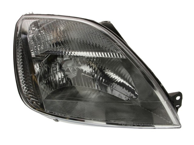 Ford Fiesta 2002.04.01-2005.09.30 utángyártott új jobb első fényszóró H4  (motorral) DEPO