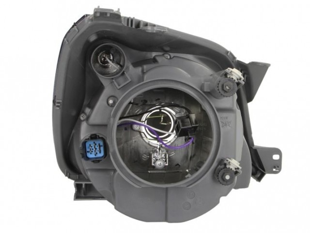 Ford Fiesta 2005.10.01-2007.11.30 utángyártott új bal első fényszóró H4  (motorral) TYC