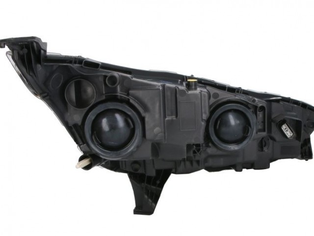 Ford Transit Conect 2018-2023 utángyártott új bal első fényszóró H7/H15 króm h. (motorral) TYC