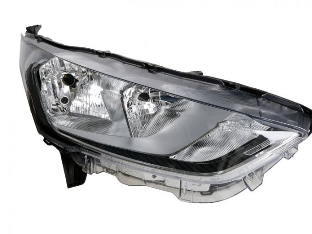 Ford Transit Conect 2018-2022 utángyártott új jobb első fényszóró H7/H15 króm h. (motorral) DEPO