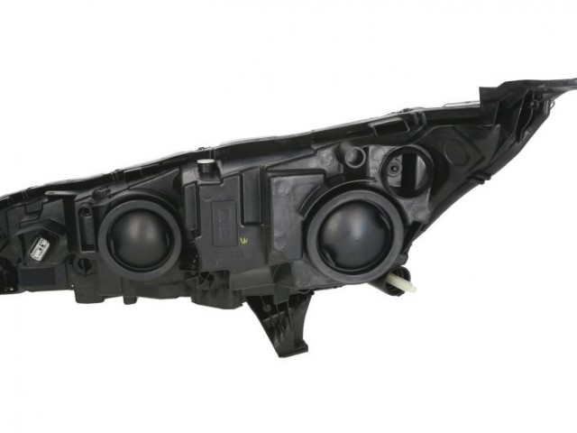 Ford Transit Conect 2018-2022 utángyártott új jobb első fényszóró H7/H15 króm h. (motorral) DEPO