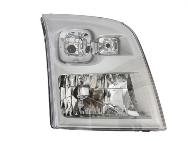 Ford Transit 2006.04.01-2014.04.30 utángyártott új jobb első fényszóró H4  (motorral) DEPO