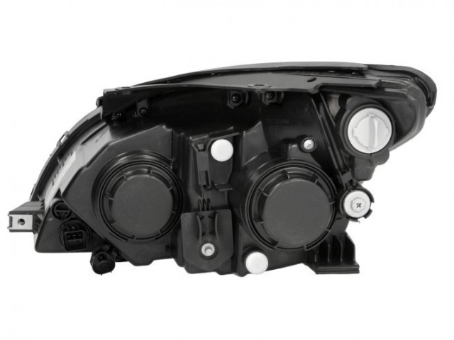 Hyundai I 30 2007.03-2009.04.28 utángyártott új jobb első fényszóró H1/H7 króm h. (motoros) TYC