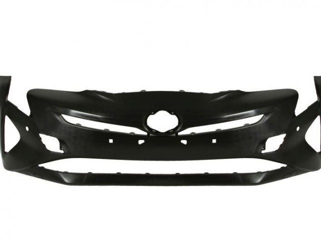 Toyota Prius IV. 2016.01.01-2019.03.13 utángyártott új első lökhárító alapozott, szenzor helyes