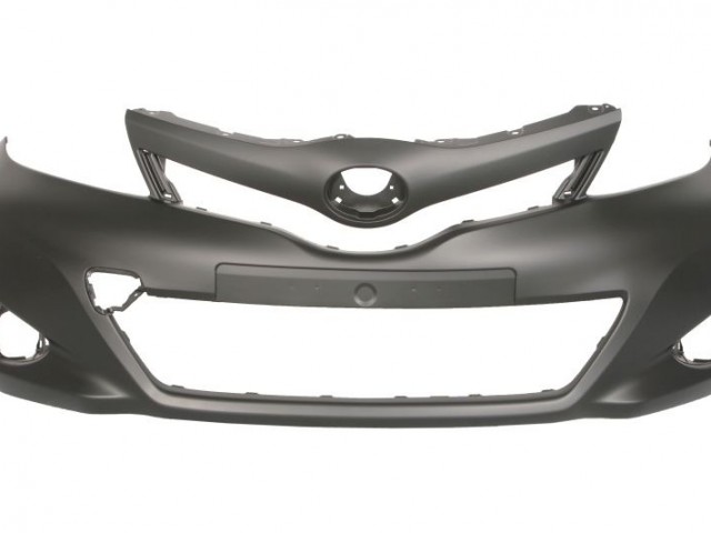 Toyota Yaris III.  2011.10.15-2014.06.30 utángyártott új első lökhárító alapozott (nem Hybrid)