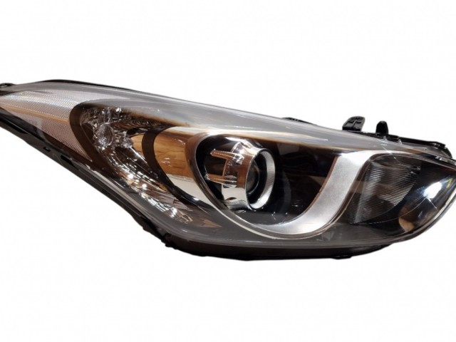Hyundai I30 GD 2012.03.01-2015.02.01 utángyártott új jobb első fényszóró 2H7 króm házas (motorral) DEPO