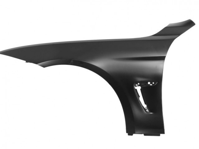 BMW 4 (F32) 2013-2020 utángyártott új bal első sárvédő légbevezető nyílással (acél)