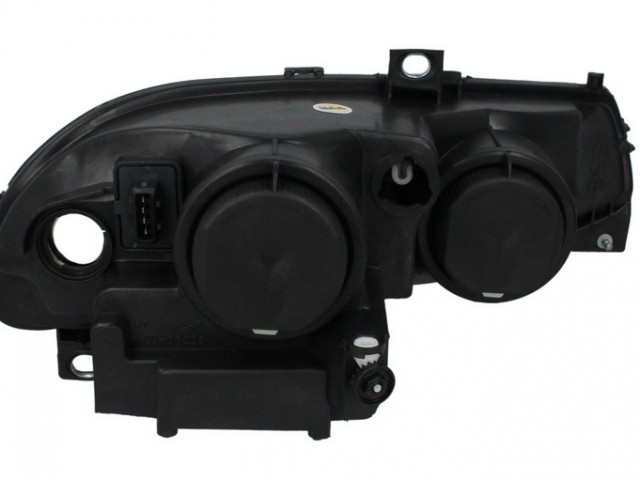 Alfa Romeo 156 1997-2003 utángyártott új bal első fényszóró H1/H7 fekete házas (belülr. áll.) TYC