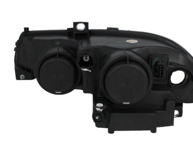 Alfa Romeo 156 1997-2003 utángyártott új jobb első fényszóró H1/H7 fekete házas (belülr. áll.) TYC