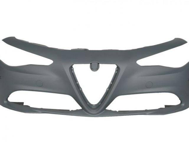 Alfa Romeo Giulia 2016- utángyártott új első lökhárító szenzor jelöléssel alapozott