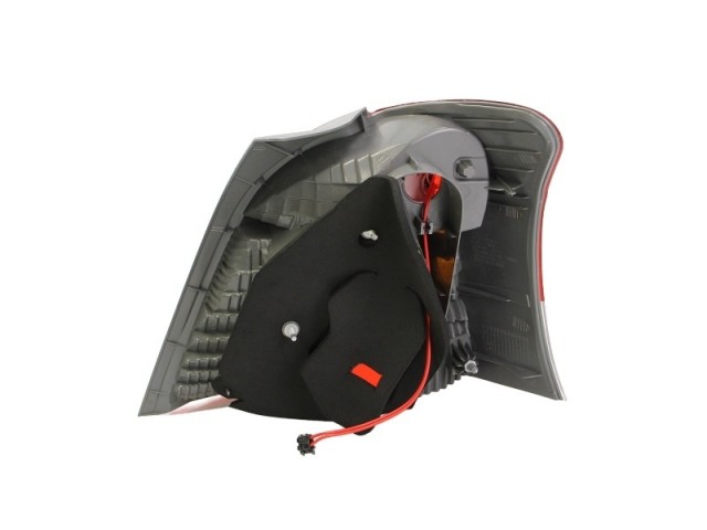 Toyota Yaris II. 2009.01.01-2011.10.15 utángyártott új bal hátsó lámpa sárga vill. (LED-es)