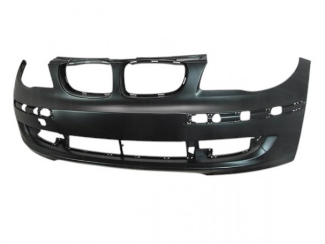 BMW 1 E87, E81 2007.04.01-2011.05.31 utángyártott új első lökhárító fényszóró mosó jelöléssel alapozott