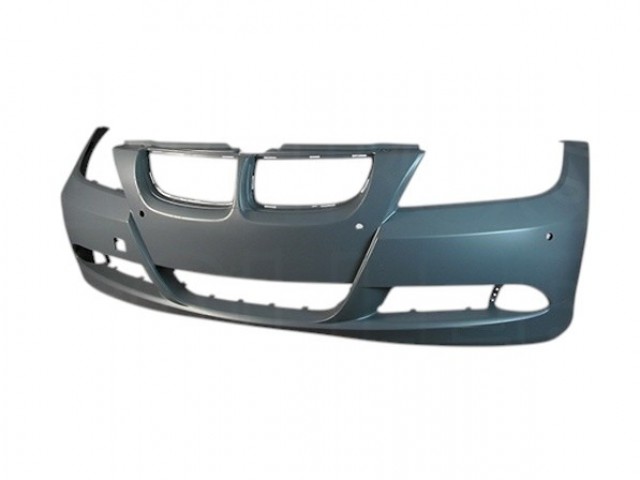 BMW 3 E90, E91 2005.03.01-2008.08.31 utángyártott új első lökhárító alapozott, szenzoros helyes