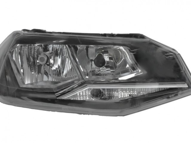 Volkswagen Polo Mk6 2017.06.01-2021.06.20 utángyártott új jobb első fényszóró 2H7 (motorral) DEPO