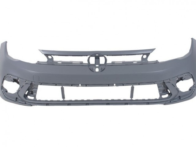 Volkswagen Polo Mk6 2021.06.21- utángyártott új első lökhárító alapozott szenzor jelöléses