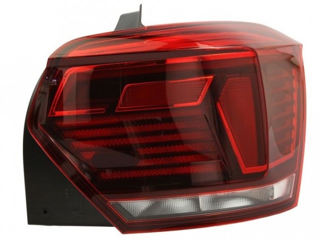 Volkswagen Polo Mk6 2017.06.01-2021.06.20 utángyártott új jobb hátsó lámpa LED, TYC