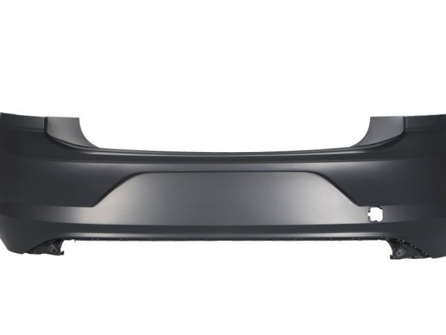 Volkswagen Polo Mk6 2017.06.01-2021.06.20 utángyártott új hátsó lökhárító alapozott szenzor hely jelöléssel