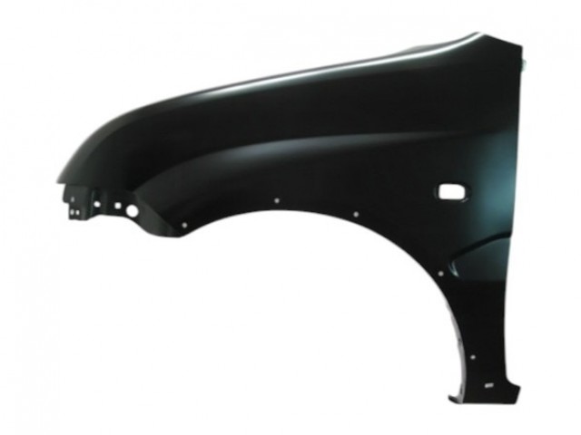 Suzuki Ignis 2003-2008 utángyártott új bal első sárvédő, díszléc patent helyes