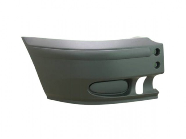 Ford Transit 2000-2006 utángyártott új első lökhárító jobb sarok, középszürke