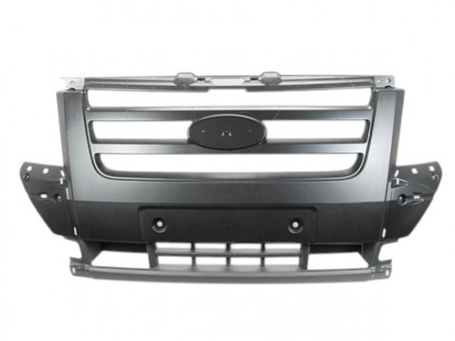 Ford Transit 2006-2014 utángyártott új első lökhárító középrész, alapozott