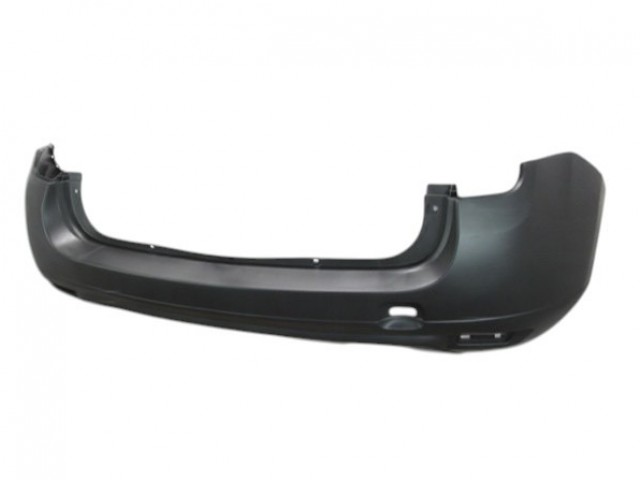 Dacia Duster 2010-2017 utángyártott új hátsó lökhárító fekete, PDC és spoiler jellel