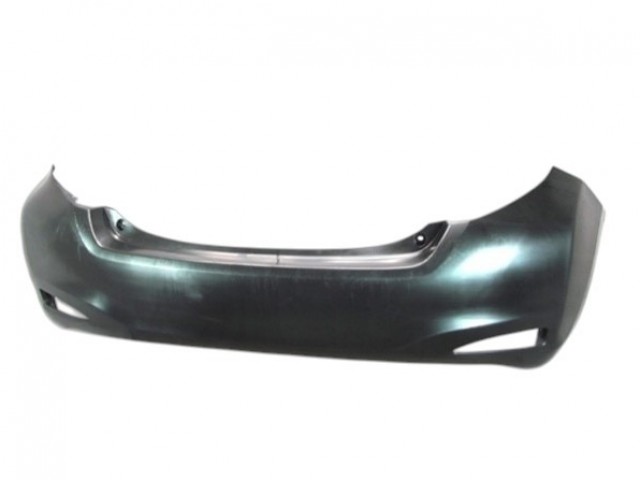 Toyota Yaris III. 2011.10.15-2014.06.30 utángyártott új hátsó lökhárító, nem alapozott, szenzor hely jelöléssel