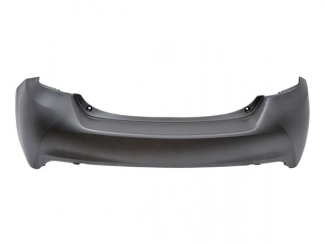 Toyota Yaris 2014.07.01-2017.02.28 utángyártott új hátsó lökhárító alapozott, szenzor hely jelöléssel