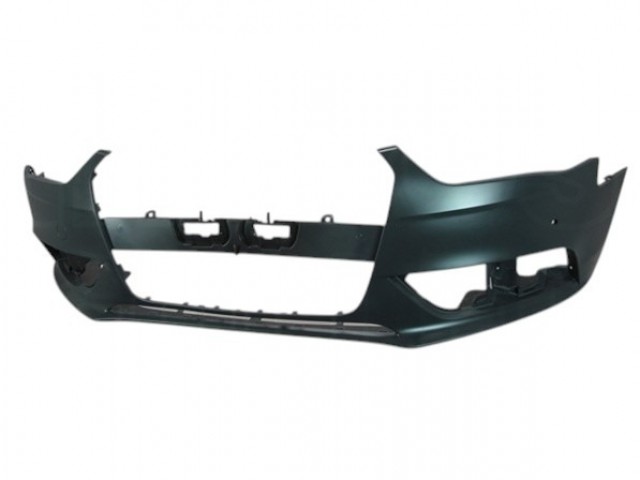 Audi A4 B8 2012.02.02-2015.06.01 utángyártott új első lökhárító alapozott 2 szenzor helyes