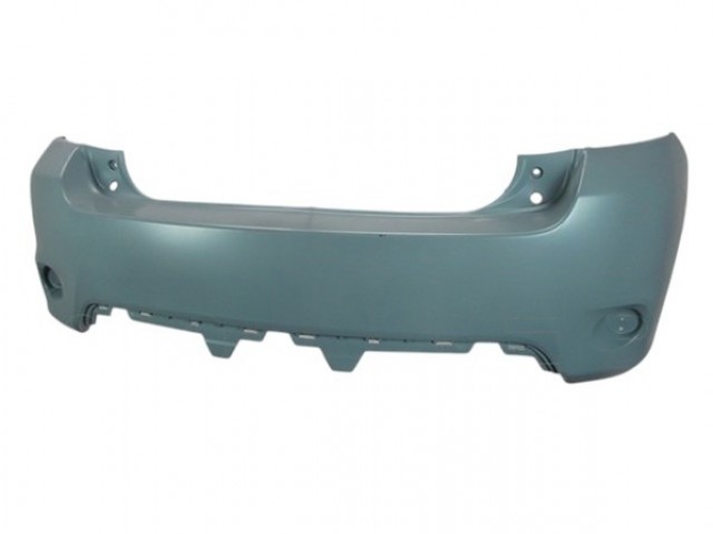 Toyota Auris E15 2010.03.01-2012.08.31 utángyártott új hátsó lökhárító alapozott, szenzor hely jelöléssel