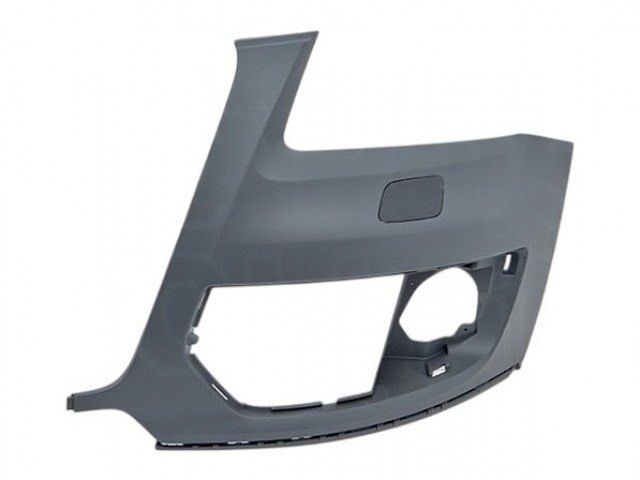 Audi Q5 8RB 2008-2012 utángyártott új, bal első lökhárító sarok, alapozott fényszóró mosó helyes