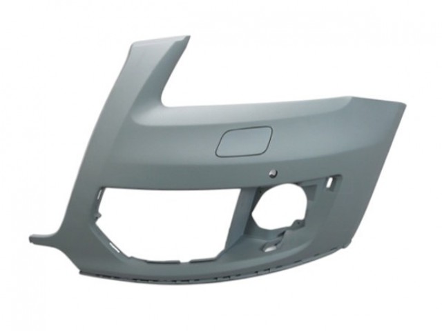 Audi Q5 8RB 2008-2012 utángyártott új bal első lökhárító sarok, alapozott fényszóró mosó, parkszenzor helyes