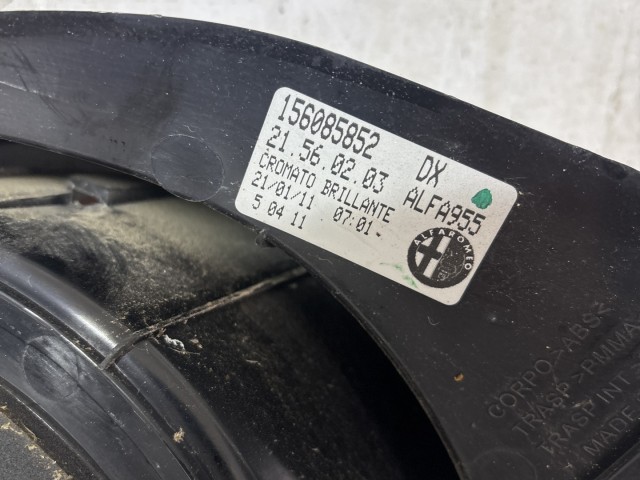 212610 Alfa Romeo MiTo 2008-2018 jobb hátsó lámpa 156085852