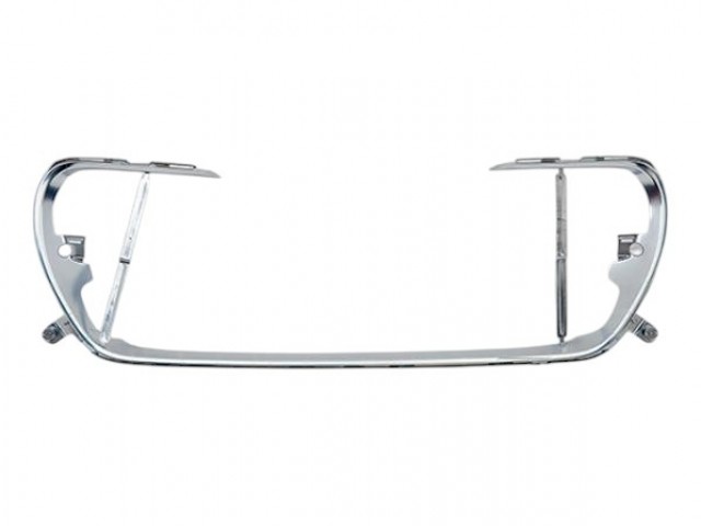 Peugeot 308 2011.05.01-2013.03.30 utángyártott új króm keret első lökhárító rácsra