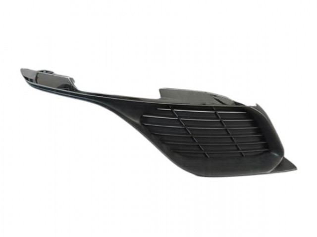 Peugeot 308 2013.10.01-2017.08.01 utángyártott új jobb első lökhárítórács, króm díszléces, nem ködlámpás