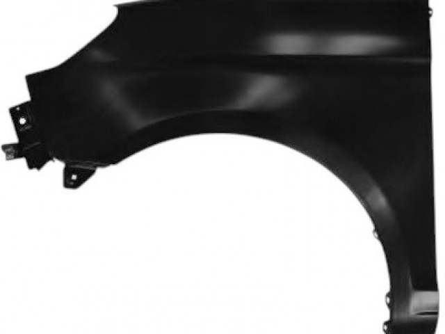 Kia Picanto 2007-2011 utángyártott új bal első sárvédő, nem oldalindexes kivitel