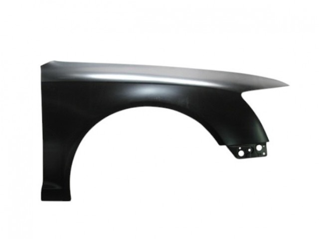 Audi A6 (C6/4F) 2008.10.01-2011.03.31 utángyártott új jobb első sárvédő, nem oldalvillogós  alumínium