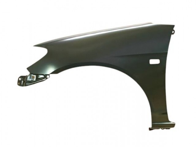 Honda Civic 2004.01.01-2006.02.28 utángyártott új bal első sárvédő, oldalindexes kivitel, 4 ajtós