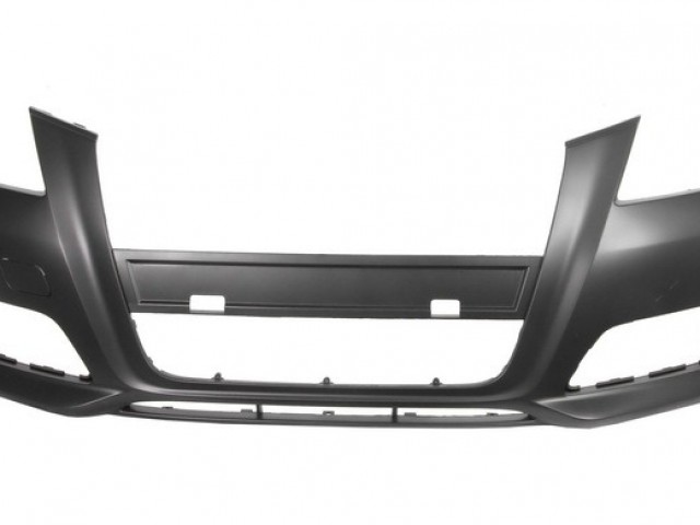 Audi A3  8P 2008-2013 utángyártott új első lökhárító alapozott fényszóró mosó és 2 szenzor helyes