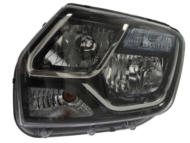 Dacia Duster 2010-2015 utángyártott új bal első fényszóró H7/H1 TYC
