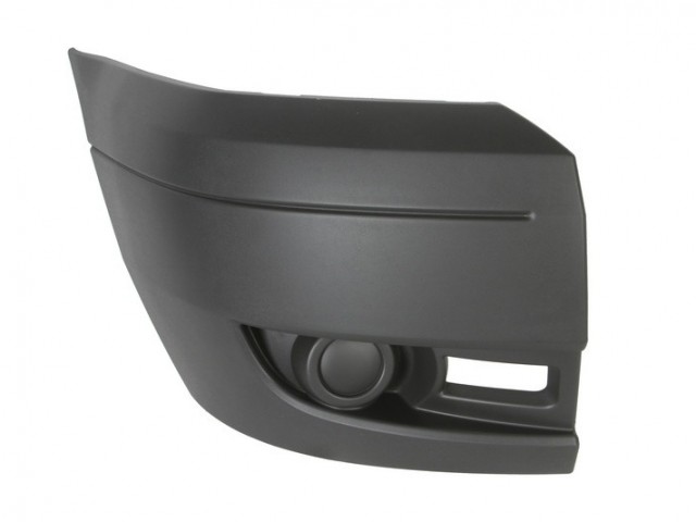 Ford Transit 2006-2014 utángyártott új első lökhárító jobb sarok, nem ködlámpás (s.szürke)