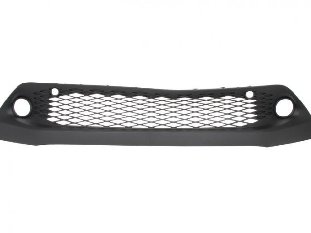 Toyota C-HR 2016.09.01-2019.09.30 utángyártott új első lökhárító alsó rész, ráccsal, fekete (ködlámpás)